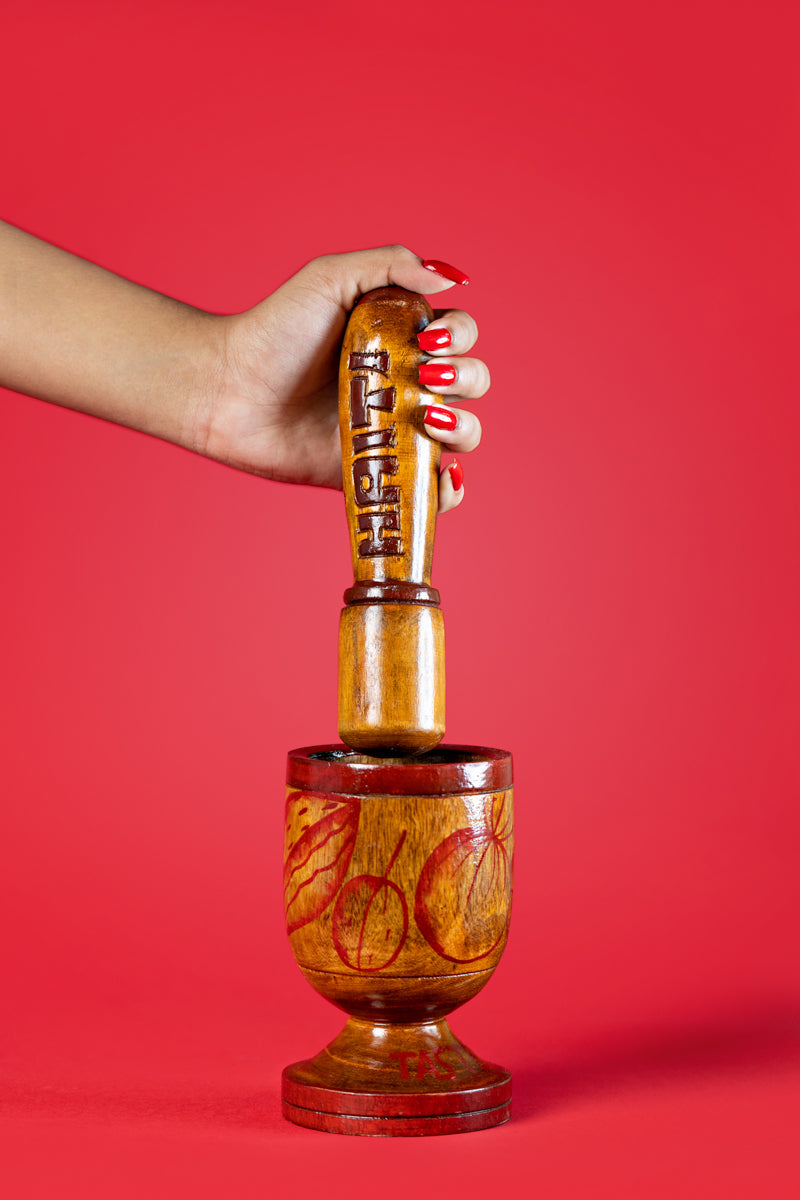 Authentic Small Haitian Pilon (Mortar & Pestle)